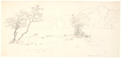 Fra Eremitagesletten im Dyrehaven von P.C. Skovgaard