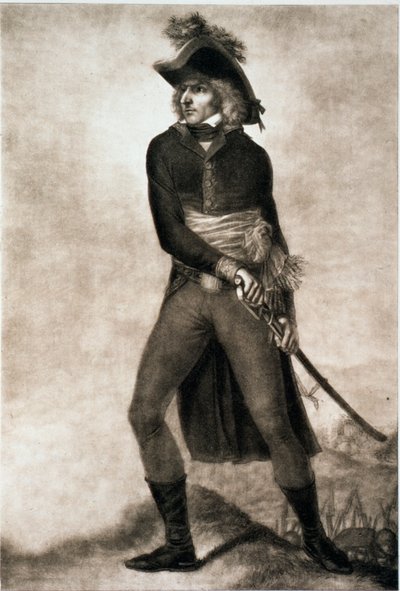 Karl XIV. Johann von Schweden, als er Marschall von Frankreich war, ca. 1804-1810 von PM Mix