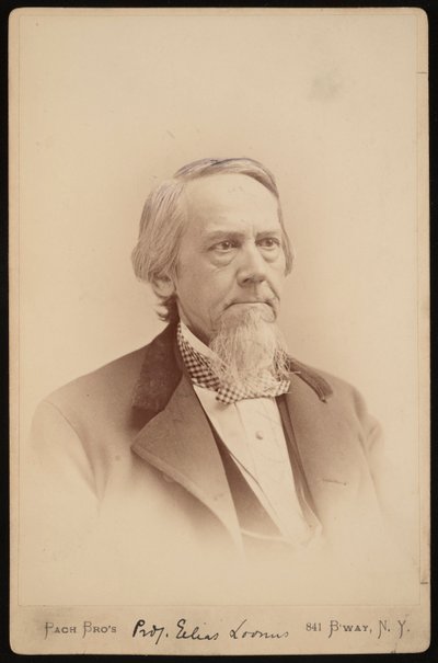 Porträt von Elias Loomis 1811-1889, zwischen 1883 und 1889 von Pach Bros
