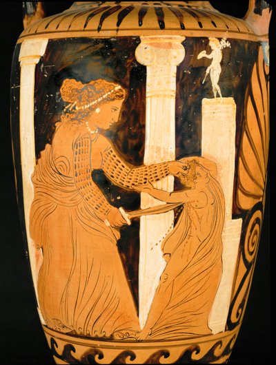 Medea tötet ihren Sohn, um Jasons Untreue zu rächen von Painter Ixion