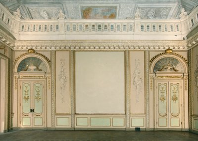 Ansicht des Wandteppichzimmers, Villa Reale, Monza, Lombardei, Italien von Pandolfo Reschi