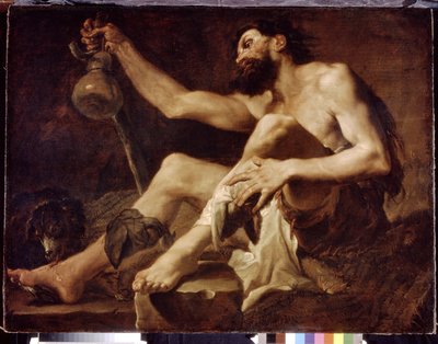 Lazarus als armer Bettler. von Paolo Pagani