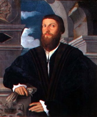 Porträt des Arztes Coignati, um 1534 von Paolo Pino or Pini