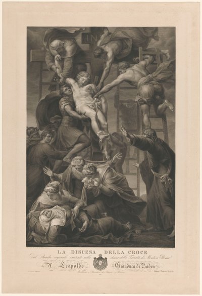 Die Kreuzabnahme von Paolo Toschi