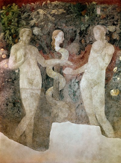 Genesis, Erschaffung Evas und der Sündenfall von Paolo Uccello