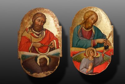 St. Markus und St. Peter von Paolo di Giovanni Fei