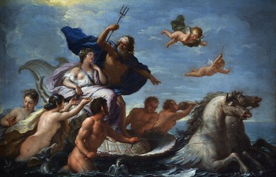 Triumph von Neptun und Amphitrite von Paolo di Matteis