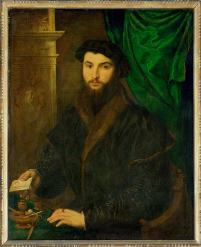 Stahel oder Stachel, Thomas, Kaufmann aus Augsburg, dokumentiert von Paris Bordone