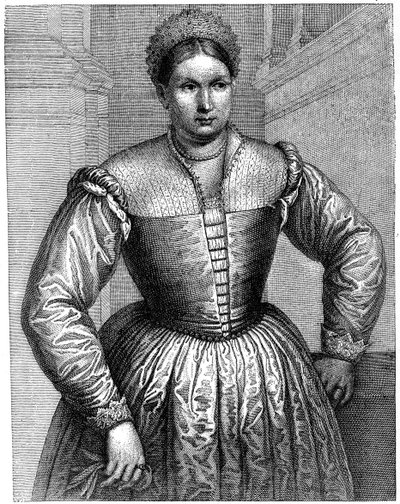 Die Amme der Medici-Familie von Paris Bordone