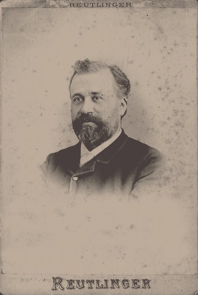 Porträt des Komponisten Henri Maréchal von Paris . Photo studio Reutlinger