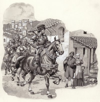 Sigismondo Malatesta, italienischer Söldner von Pat (1907 95) Nicolle