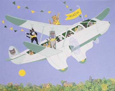 Katzenflugshow von Pat Scott