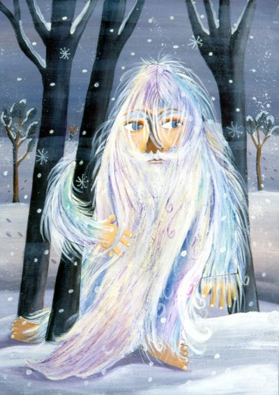 Yeti - Illustration von Patrizia La Porta, 2000 von Patrizia La Porta