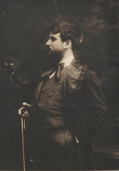 Porträt des Geigers und Komponisten Joan Manén y Planas 1883-1971, ca. 1910 von Pau Audouard