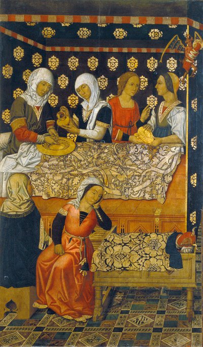 Die Geburt des heiligen Stephanus von Pau Vergos