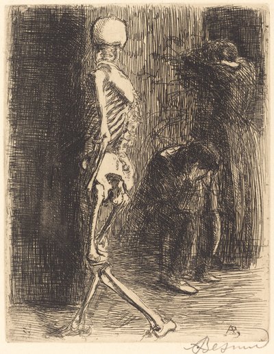 Nach dem Besuch, 1900 von Paul Albert Besnard