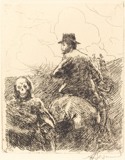 Gefahr vorüber von Paul Albert Besnard
