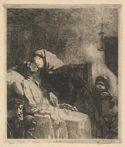 Das Ende La Fin de Tout von Paul Albert Besnard
