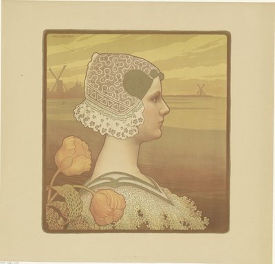 Porträt von Wilhelmina, Königin der Niederlande von Paul Berthon