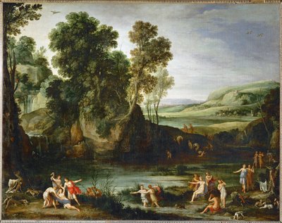 Diana entdeckt die Schwangerschaft von Callisto von Paul Brill or Bril