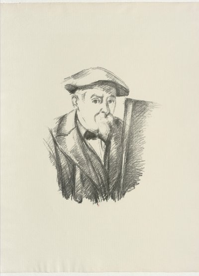Selbstporträt von Paul Cézanne