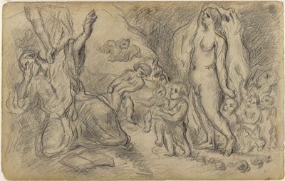 Die Versuchung des Heiligen Antonius von Paul Cézanne