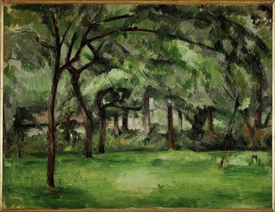 Bauernhaus in der Normandie von Paul Cézanne