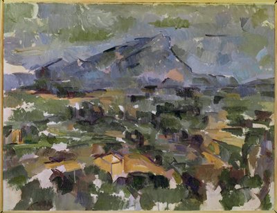 Der Berg Sainte-Victoire von Paul Cézanne
