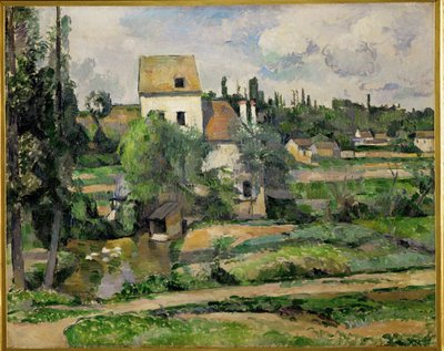 Le moulin sur la Couleuvre von Paul Cezanne