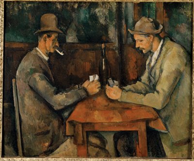 Die Kartenspieler von Paul Cézanne