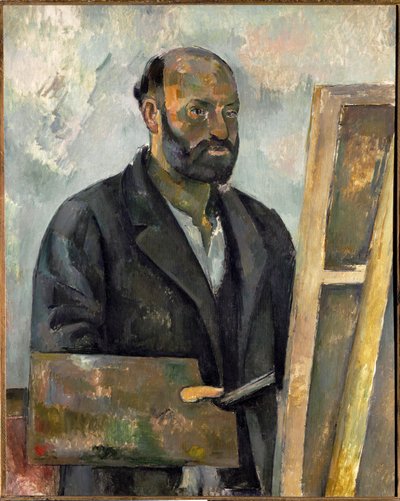 Paul Cézanne, Selbstporträt mit Palette von Paul Cezanne