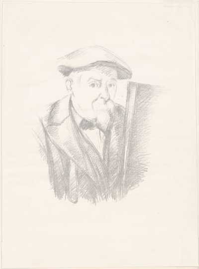 Selbstbildnis von Paul Cézanne
