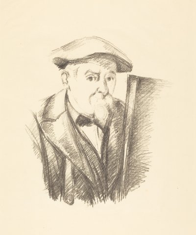 Selbstporträt von Paul Cézanne