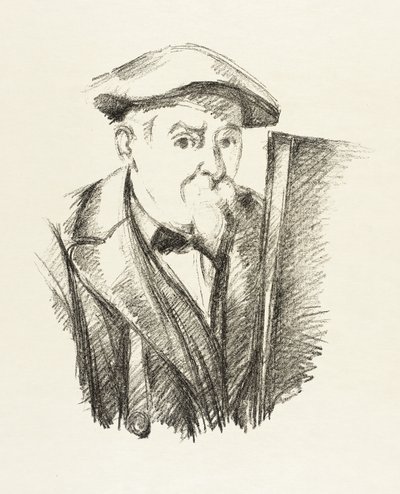 Selbstporträt von Paul Cézanne
