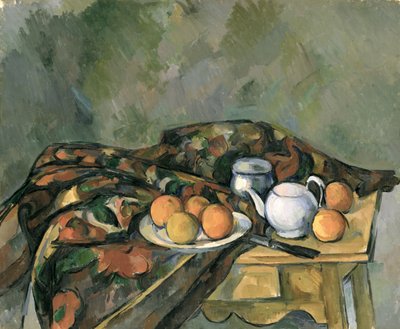 Stillleben mit Teekanne von Paul Cézanne
