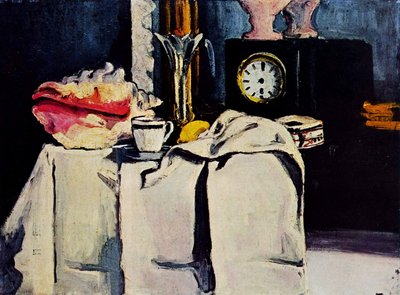 Die schwarze Marmoruhr von Paul Cézanne