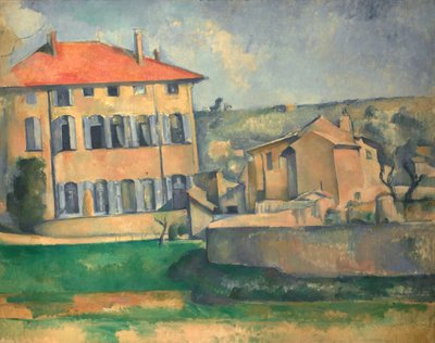 Haus in Aix von Paul Cézanne