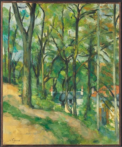 Die Küste Saint-Denis in Pontoise von Paul Cézanne