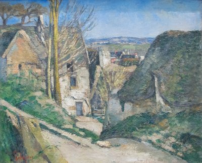 Das Haus des Gehängten von Paul Cézanne