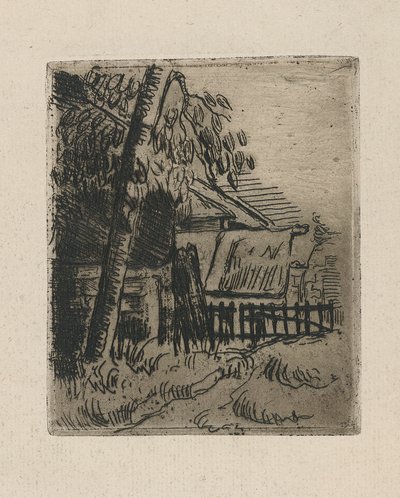 Landschaft bei Auvers von Paul Cézanne