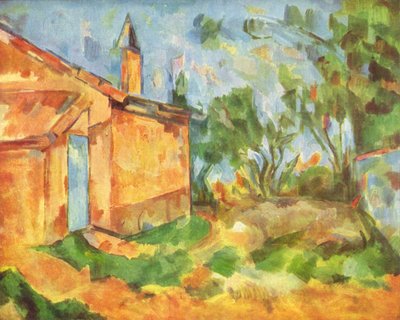 Das Häuschen von Jourdan von Paul Cézanne