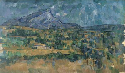 Mont Sainte-Victoire, ca. 1902-6 von Paul Cézanne