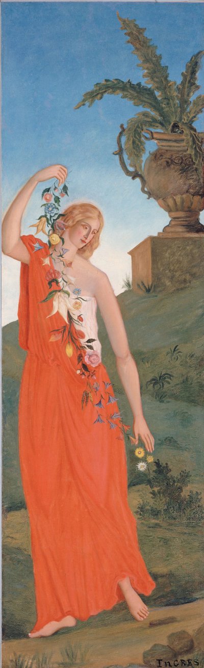 Frühling aus der Serie Les Saisons von Paul Cézanne