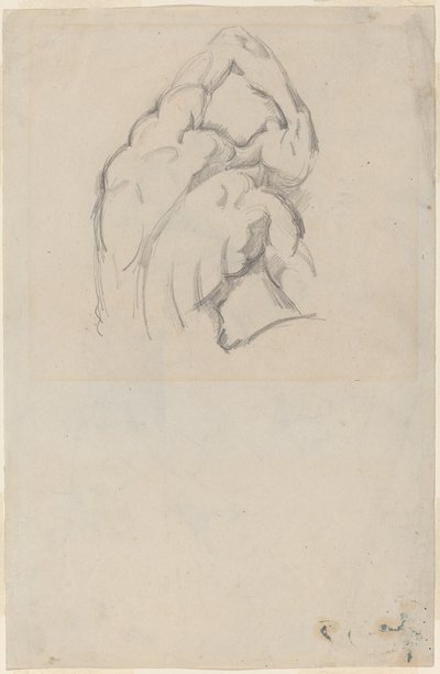 Studie des "Ecorché" [recto] von Paul Cézanne