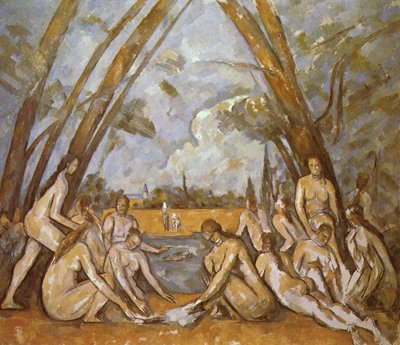 Die großen Badenden von Paul Cézanne