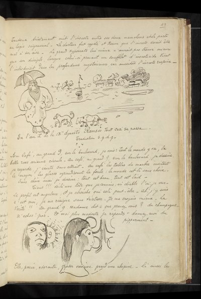 Avant et après - Text und Zeichnungen von 