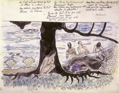 Badende von Paul Gauguin