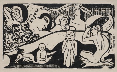 Sei verliebt und du wirst glücklich sein von Paul Gauguin