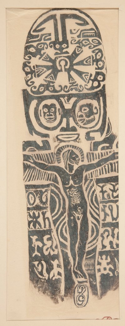 Christus am Kreuz von Paul Gauguin