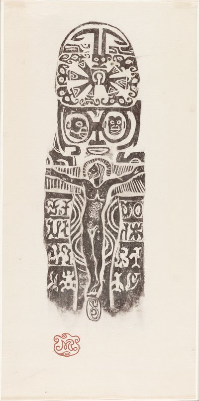 Christus am Kreuz von Paul Gauguin